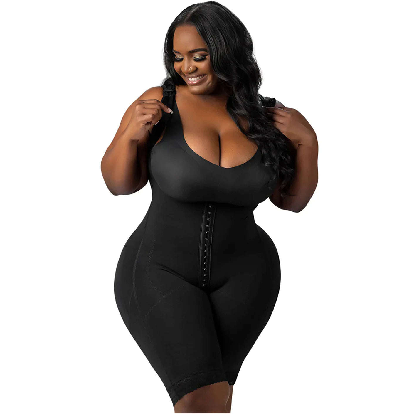  Fajas Colombians Plus Size Shapewear Bodysuit for Women Tummy  Control Body Shaper Waist Trainer Butt Lifter Bodysuit (Color : Skin, Size  : 5X-Large) : Clothing, Shoes & Jewelry