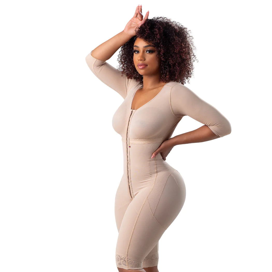 Fajas Colombianas Reductoras Compression Garments Post Surgery Full Body  Shaper