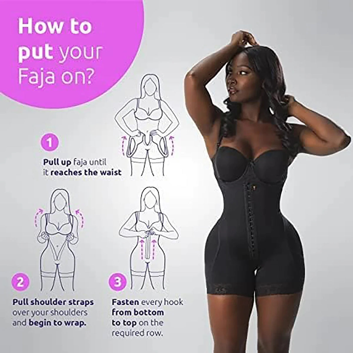 Lover-Beauty Comfy BBL Fajas Colombians Shapewear for Women Tummy Control  Post Surgery Compression Garment